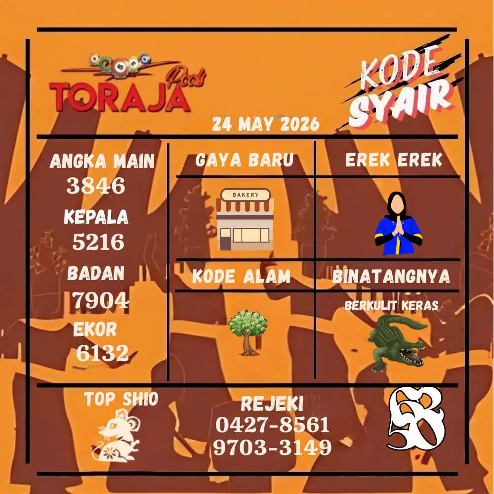 Kode Syair Toraja Pools Mei 2026